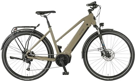 Prophete Entdecker 3.0 Trekking E-Bike 28 Zoll - 360 Wh - Integrierter Akku - Mittelmotor - 9-Gang Kettenschaltung - HDY. Scheibenbremse - Rahmenhöhe 50 cm