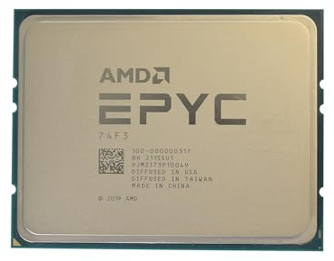 AMD Epyc 74F3 Tablett
