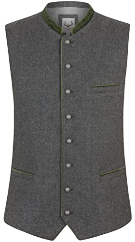 Stockerpoint Fabricio - Gilet da uomo, verde muschio, 54