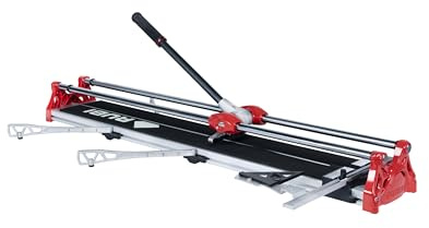 RUBI | Cortadora Manual azulejos HIT-1000 N | Máquina Cortar Profesional de Gres Porcelánico Cerámica Gran Formato | Cortador de Baldosas de hasta 100 cm | Herramienta Robusta y de Calidad