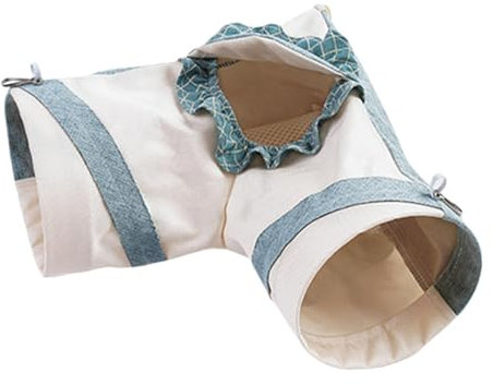 Kleintiertunnel, Hasentunnel für Kaninchen | Hasentunnel Haustiertunnel | Spieltunnel, Hasennest, Kaninchentunnel, Hamstertunnel, Frettchentunnel, Kleintier-Aktivitätsspielzeug