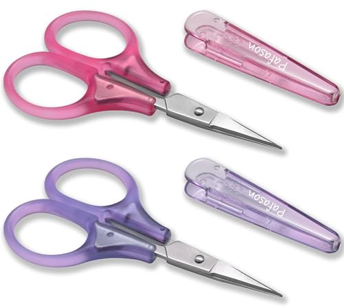 PAFASON Piccolo Artigianato Forbici Set Dritto Precisione Punta per Scrapbooking Quilting Cucito Maglieria Ricamo Punto Croce Uncinetto Filo Lana Carta Dettaglio Tessuto Taglio