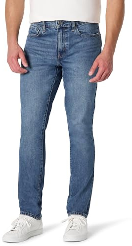 Amazon Essentials Jean Slim Homme, Gris Pierre Délavé Moyen, 36W / 32L