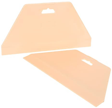 DIYEAH 2pezzi Strumento Per Lisciare La Carta Da Parati Lisciatore Plastica Kit Strumenti Per Carta Da Parati Strumento Raschietto Plastica
