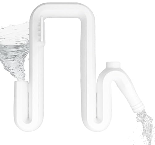 Iouyjiu Rain Barrel Water Overflow Hose - Rain Barrel Overflow System for Garden - Divert Rainwater Away Stormwater Management Tool for Outdoor Residential Landscaping Backyard