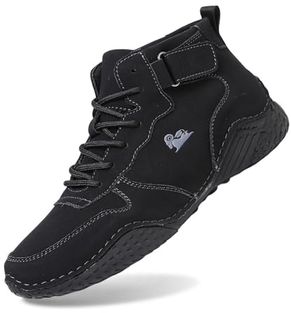 Sneakers Homme,Chaussures Hiver Homme,Chaussures orthopédiques Respirantes pour hommesDesign sans Couture et Confort Quotidien sur Toutes Les (Black, 42)