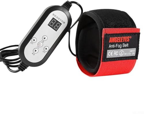 Shophubio Telescopio astronomico riscaldatore di rugiada per obiettivo della fotocamera, anti appannamento, fascia di prevenzione della rugiada riscaldata per ottica esterna, attrezzatura notturna per