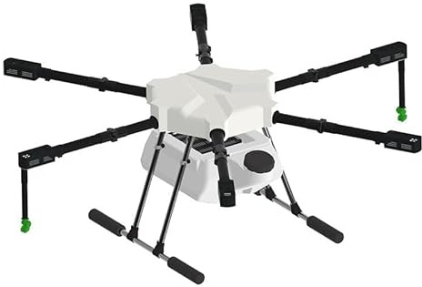 V1250HZ Hexacopter Heavy-Lift Flight Platform 1250mm Axelavstånd 10L Lastkapacitet Vikbar UAV Ramsystem Kit(White cover frame)
