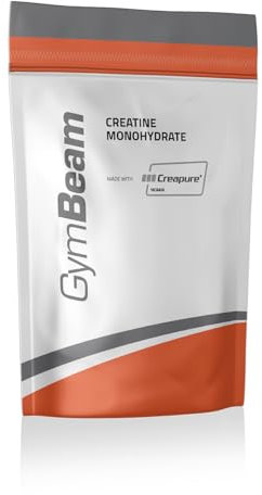 GymBeam Creatina Monoidrato Micronizzata, 100% Creapure, Creatina in Polvere di Massima Qualità e Purezza, Aumenta le Prestazioni, per Uomini e Donne, Apprezzata dagli Atleti (Orange, 500 g)