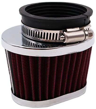 Tiardey Filtre à air de moto universel - 55MM