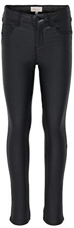 ONLY Girl Hose Beschichtete 152Black,Black,152