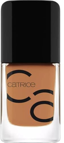 Catrice ICONAILS Gel Lacquer, Gellack, Nagellack, Nr. 125 Toffee Dreams, braun, langanhaltend, glänzend, ohne Aceton, vegan, Mikroplastik Partikel frei (10,5ml)