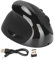 ciciglow Souris pour Gaucher, sans Fil 2,4 G USB Souris Verticale Ergonomique pour Gaucher 3 Niveaux DPI Rechargeable pour 2000, XP, Vista, CE, 7, Linux, Android(Le Noir)