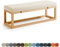 Lsjoaw Bankauflage Bankkissen Sitzauflage Sitzkissen Bank 80X40X3CM Stuhlkissen Bankpolster Schaukel mit abnehmbarem Bezug für Fensterbank Outdoor Gartenmöbel Terrasse Drinnen Sitz,Khaki