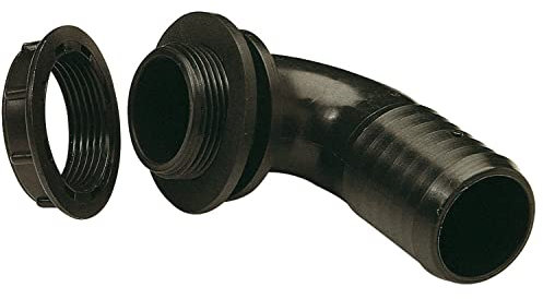 Lilie - Raccord de réservoir coudé LILIE Dimension (mm) - Diam. 20, Modèle - Pour tuyau Raccord