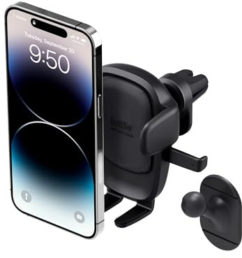 iOttie Easy One Touch Advanced Air Vent Car Phone Mount - Universal Cell Phone Holder for iPhone, Google, Samsung, Moto, LG, and All Other Smartphones
