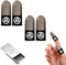 COYUN 2 Paar Game Finger Sleeve, und 1 Schachtel, Finger Handschuhe, Touch Screen Daumenhülle Handyspiel Fingerling Atmungsaktive Fingerlinge Spiel Daumen Ärmel Professionelles Gaming-Fingerbett