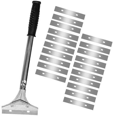 Heavy Duty Wallpaper Tool Multi Surface Scraper for Removing Wallpaper with 20 Accessories