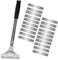 Heavy Duty Wallpaper Tool Multi Surface Scraper for Removing Wallpaper with 20 Accessories