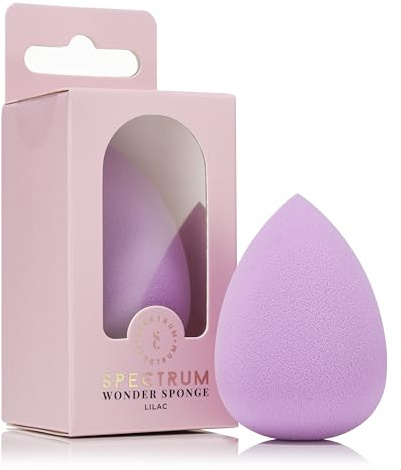 Spectrum Lilac Makeup Blending Wonder Sponge | Flawless Foundation & Concealer Application | Vegan & Cruelty-Free