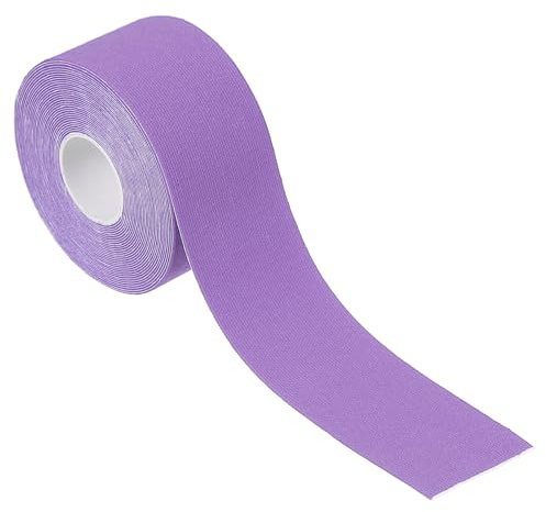 PATIKIL 16.4ft x 1.5 Inch Ruban De Cerceau Aérien Ruban du sport Purple | Adhésif Anti-Dérapant, Ruban De Prise Yoga Rig, Pour Envelopper Exercices Gymnastique, Ruban du sport