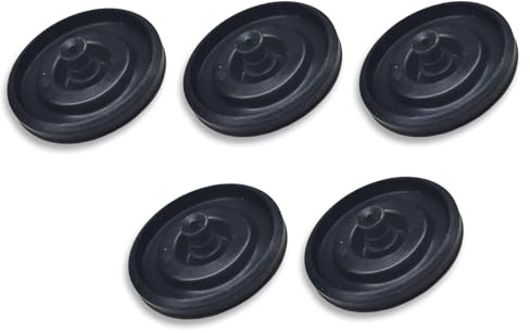 PUGEOAMN Pack de 5 válvulas de llenado de inodoros sellador piezas tanque válvula de llenado