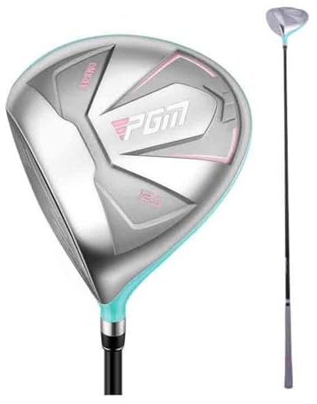 Gauche/droitier # 1 / # 3 / # 5 / Club de Golf Hybride Bois Manche en Carbone Pilote de Golf pour Hommes et Femmes Fairway Woods (Left,# 1,Argent)