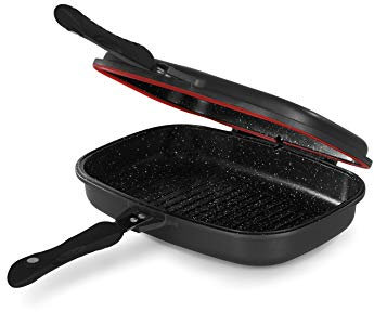 Fornetto 32x23cm, Alluminio pressofuso, Massima antiaderenza, Induzione su entrambi i lati + Gas, Linea Le Cotture Speciali