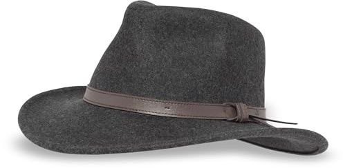 Sunday Afternoons unisex adult Cowboy Cold Weather Hat, Heathered Dark Gray, X-Large US