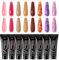 VANREESA Kit Ricostruzione Unghie, 8 Colori 15ml Set Semipermanente Unghie Rosa Viola Marrone Glitter Kit Unghie Gel completo, Costruzione Unghie Gel per Principiant, Regalo per Donne