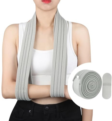 KGDUYC Supporti reggibraccio Cinghia da braccio per gru per adulti e bambini, fissaggio per braccio e gomito, equipaggiamento protettivo per fissaggio dell'articolazione del polso tagliabile