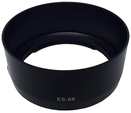 Paraluce di Ricambio per Obiettivo 50mm ES-68 | Per Canon EF 50mm f/1.8 STM | Compatibile con Filtri 49mm e Tappo Obiettivo
