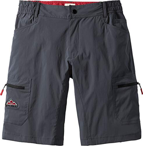 STUBAI Herren Funktionsshorts in Anthrazit, sportliche Shorts für Männer, Kurze Outdoor-Hose, Bermuda, Freizeithose, Herrenbekleidung, Gr. 48-60