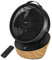 4UMOR Desk Fan Quiet Air Circulator with DC Motor, 20dB Silent Operation, 3D Oscillating Cooling Fan, 12 Speeds, 3 Modes, 8H Timer, Remote Control, Ideal for Bedroom, Home, Office