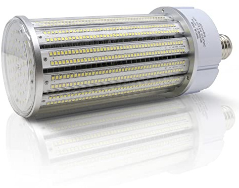 Bright Source LED Corn Light Bulb, E40, 150W, 20250lm, 360° Beam Angle, 6000K Daylight White, Replaces Metal Halide/Son/HID/HPS for Large Spaces/Street/Parking/Garage/Warehouse & Factory