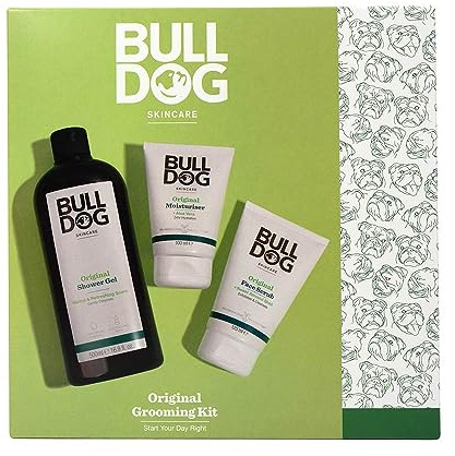 BULLDOG SKINCARE - Original Grooming Giftset for Men | Original Shower Gel, Face Wash and Moisturiser