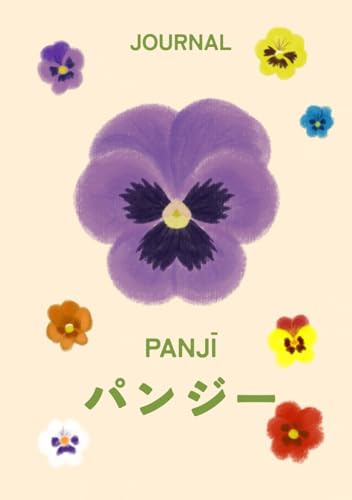 A5 PANSY Journal: Lovingly hand-drawn