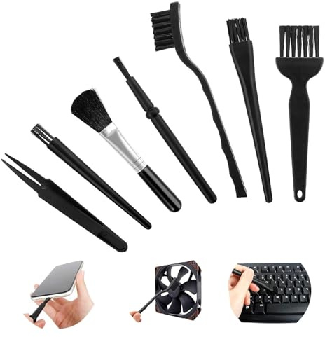 Anti Static Brush Set, 7PCS ESD Cleaning Brushes for Keyboard & Electronics