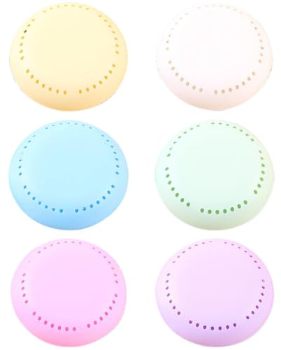 MOLUCKFU Set 6 Scatole Deodorante Adesive per Ambienti, Profumo Solido per Bagno, Camera da Letto, Guardaroba e Interni Auto, Contenitori Antiodore per Rimozione Odori, Stile Stile Casuale