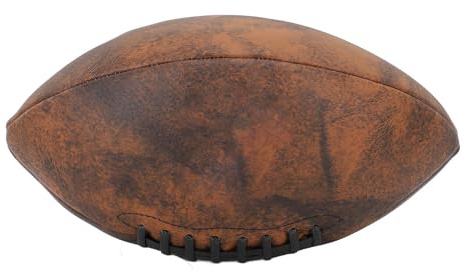 Träningsfotboll Storlek 9 Rugbyboll PU Bekvämt grepp Vintage Design Slitstark sportfotboll för matchmatch