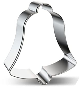 WJSYSHOP Single Bell Shape Cookie Cutter for Christmas - C