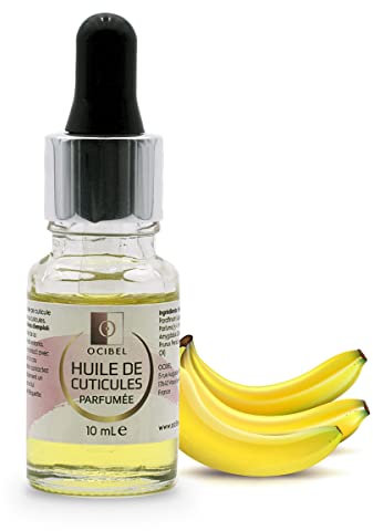 OCIBEL - Huile de cuticule parfumée en bouteille avec pipette pour nourrir, hydrater et revitaliser vos cuticules, lot de 1 (1 x 10 ml) pour Manucure, Faux Ongles et Nail Art