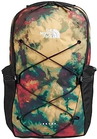 THE NORTH FACE Jester Rucksack für Damen, Farbstoffdruck/TNF-Schwarz, Einheitsgröße, Rucksack