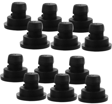 GLEAVI 12pcs Non-Slip Rubber Feet for Rice Cookers Slow Cookers Kitchen Appliance Pads Heat-Resistant Scratch Foot Pads for Cutting Boards Grate