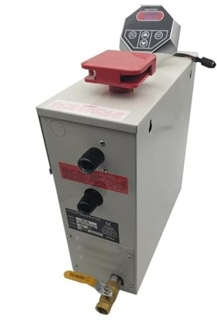 Vaporizador de Sauna, 3kw/4.5kw Generador de vapor Kit generador de ducha de vapor for la sala de sauna SPA Máquina de fumigación con controlador digital(6KW)