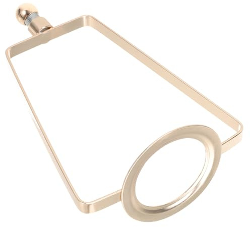 SOPOTUTU Soporte de Lámpara Metálico Resistente para Pantalla Accesorio de Iluminación DIY Marco de Armazón para Tulipas Adaptador Dorado para Lámparas de Mesa y Techo