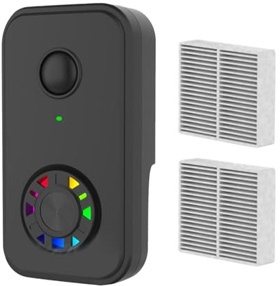Purificateur d'Air pour Animaux avec Ionisation - Purificateur d'Air Grandes Pièces,Éliminateur d'Odeurs avec Filtre Ioniseur pour Bureau Cuisine Salle de Bain Salon Chambre Garage