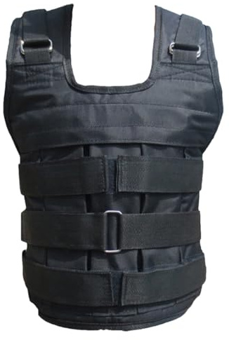 JOINPAYA Gilet Pesi Regolabile per Allenamento Fitness e Corsa Uomo Donna Abbigliamento Sportivo Invisibile Anti-scivolo in Traspirante e Durevole Attrezzo Girovita per Esercizi con Carico