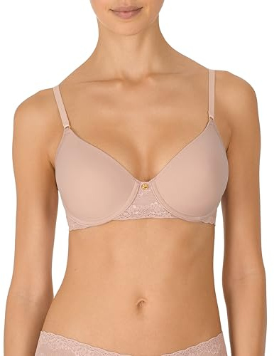 Natori Women's Bliss Perfection Contour Underwire Bra, Rose Beige, 34C