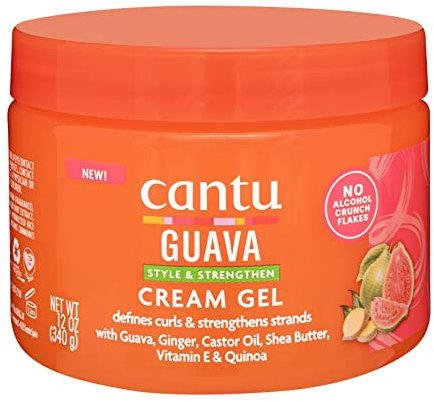 CANTU - Gel Crema Guava & Ginger - Unisex - 340 g - Definizione e Tenuta Naturale per Ricci e Onde